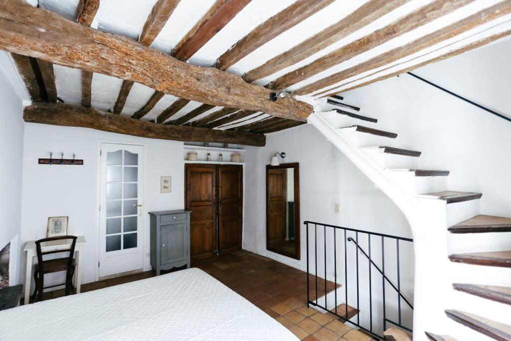Valbonne Village House With Ac & Sunny Roof Terrace Eksteriør billede